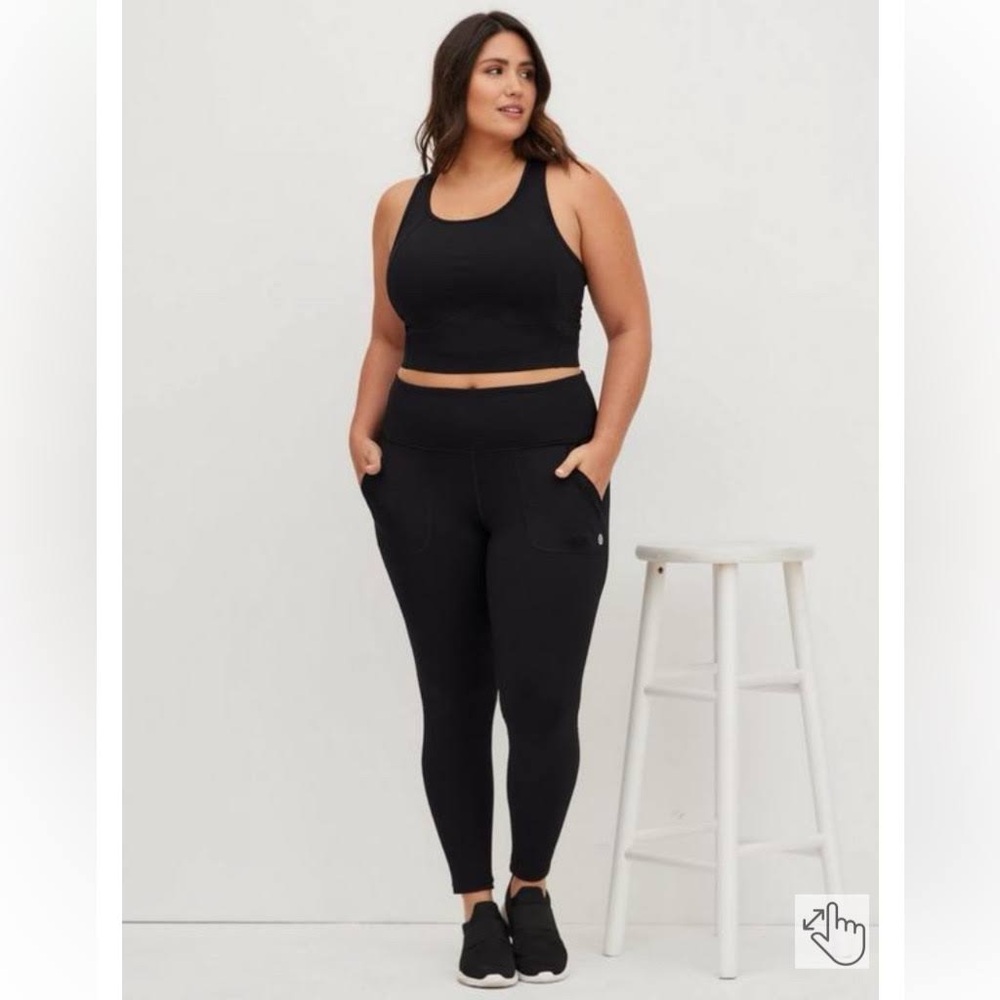 Torrid Performance Core Legging With Pockets Full… - image 1